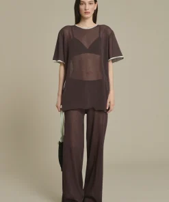 Alternative view of PANTALON NICO CHOCOLAT