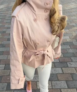 Amy Belted Trench Jacket