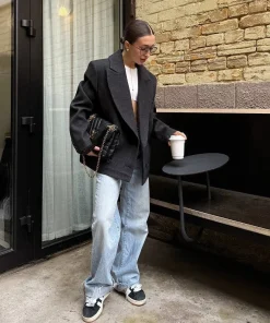 Alternative view of Angeline Relaxed Blazer-Mantel